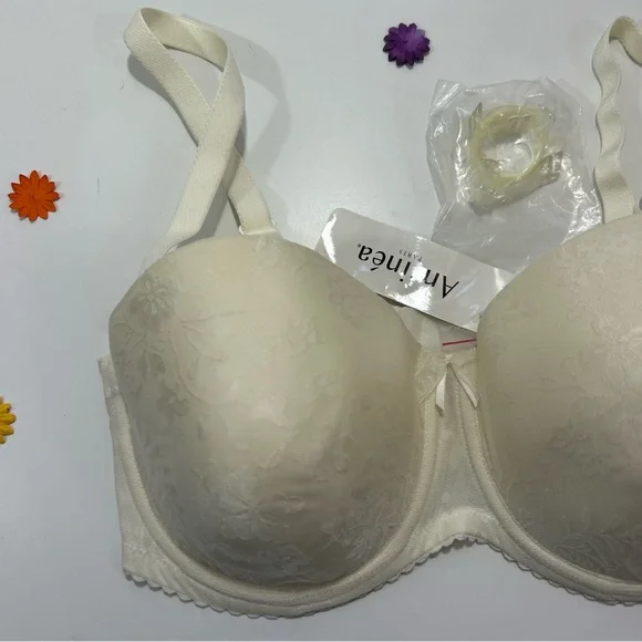 Lise Charmel Antinea G57 Perles En Fleur Tulip 34E NWT - Picture 2 of 5